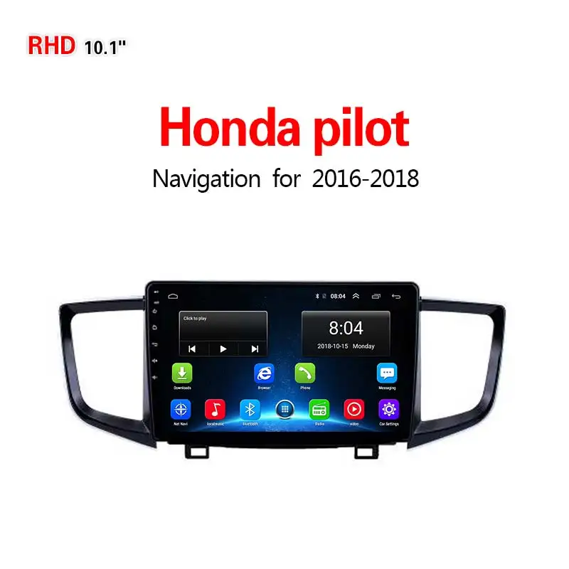4G1G16G Lionet GPS Navigation for Car Honda pilot- 10.1Inch RH1022Y - Размер экрана, дюймов: 4G1G16G