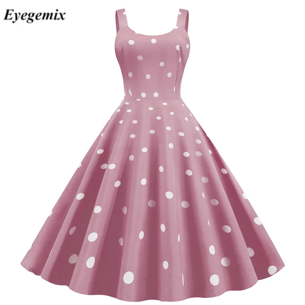white rockabilly dress