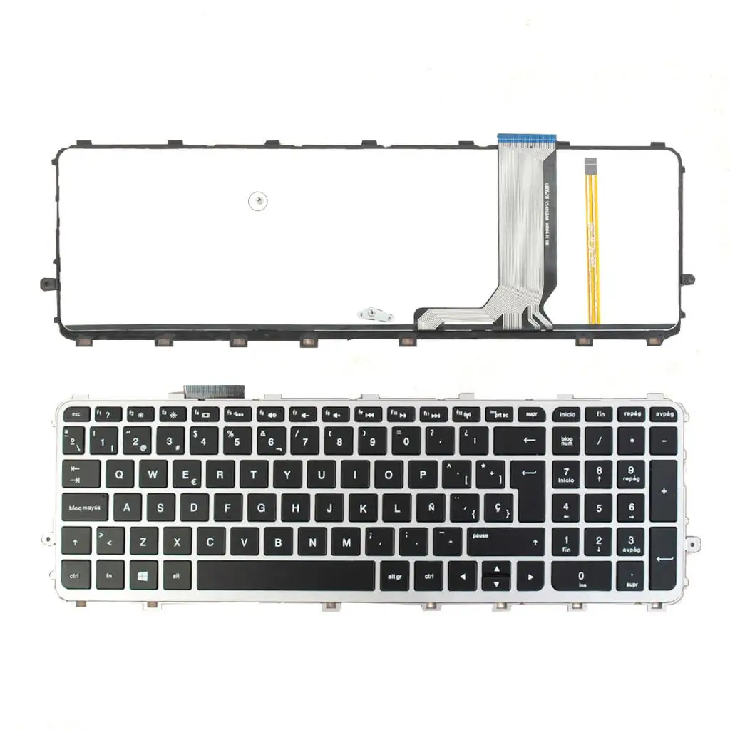 Испанский макет ПК ноутбук Keyobard Замена для hp ENVY 15-j110la 17-j150la 15-j005ss Клавиатура ноутбука