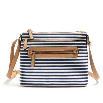 

Fashion Stripe Pattern Sling Crossbody Shoulder Bag Casual Tote for Women Ladies