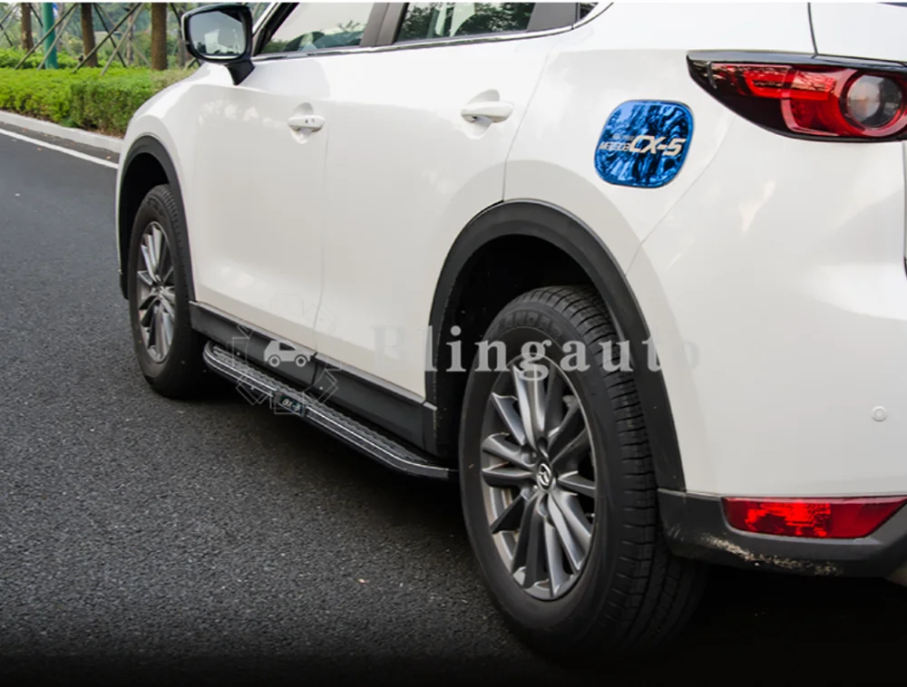Подходит для M azda CX-5 CX5- 2 шт. Левая Правая Беговая доска боковые шаги nerf бар Автомобильная педаль боковые лестницы