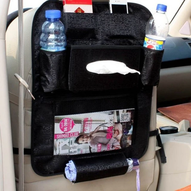 Autos itz lehne Aufbewahrung tasche Auto Organizer Muit Tasche hängende  Abdeckung Kinder sicherung Brief Anti Kick