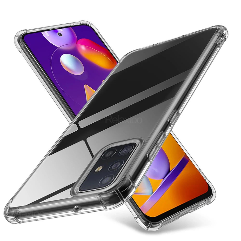 Прозрачный чехол для samsung m31s galaxy m 31 s m31 samsungm31s m317f силиконовый мягкий