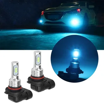 

9006 Hb4 Bulbs Led Fog Lamp For Car Ice Blue Headlights 8000k 80w 1100lm 2pcs Fog Lamp Daytime Running Light Running Lights #Ger
