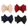 Fashion Plain Ribbon Bow Bowknot High Heel Shoe Clips Charms Decoration 1pc ► Photo 3/6