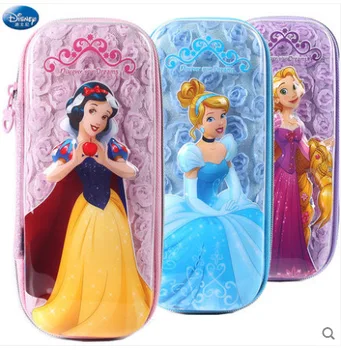

Disney Princess Stationery Box Snow White Cute School Supplies Pencil Case Girl Cartoon Gift