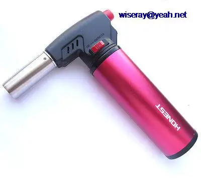 

DHL/EMS 5 Red Aluminum Inflatable Butane Gas Jet Flame Torch Lighters Soldering Gun 1PCS-A7