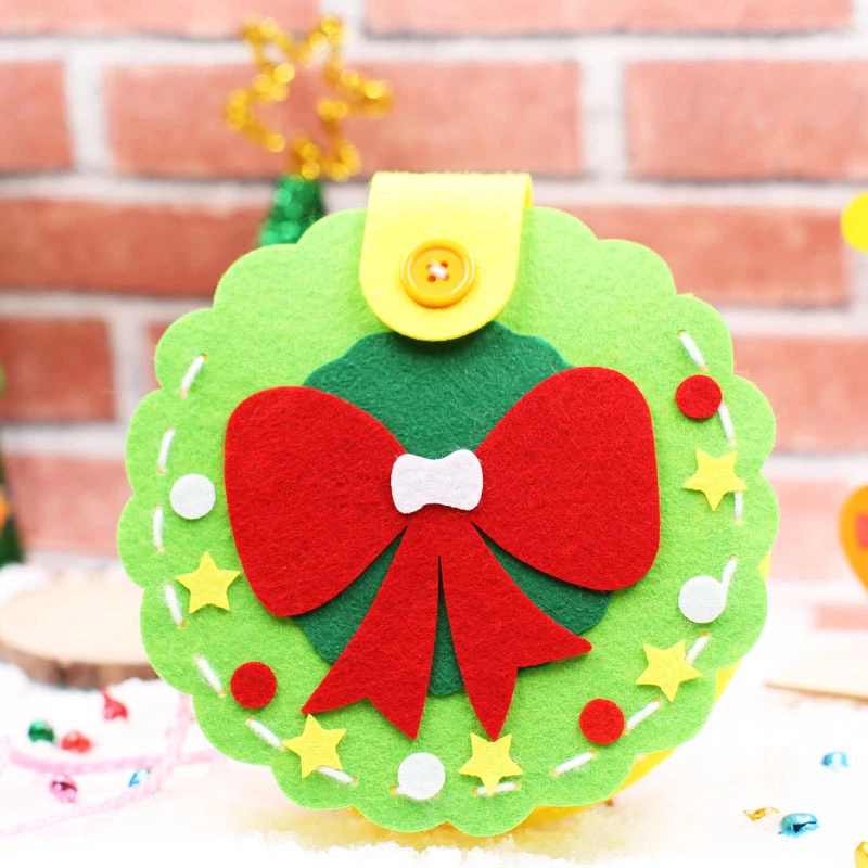 1 Pieces Bricolage Sacs Noel Bande Dessinee Non Tisse Bonbons Sacs Noel Bebe Douche Fete D Anniversaire Parfait Cadeau Pour Enfants Snack Cadeau Sac Aliexpress