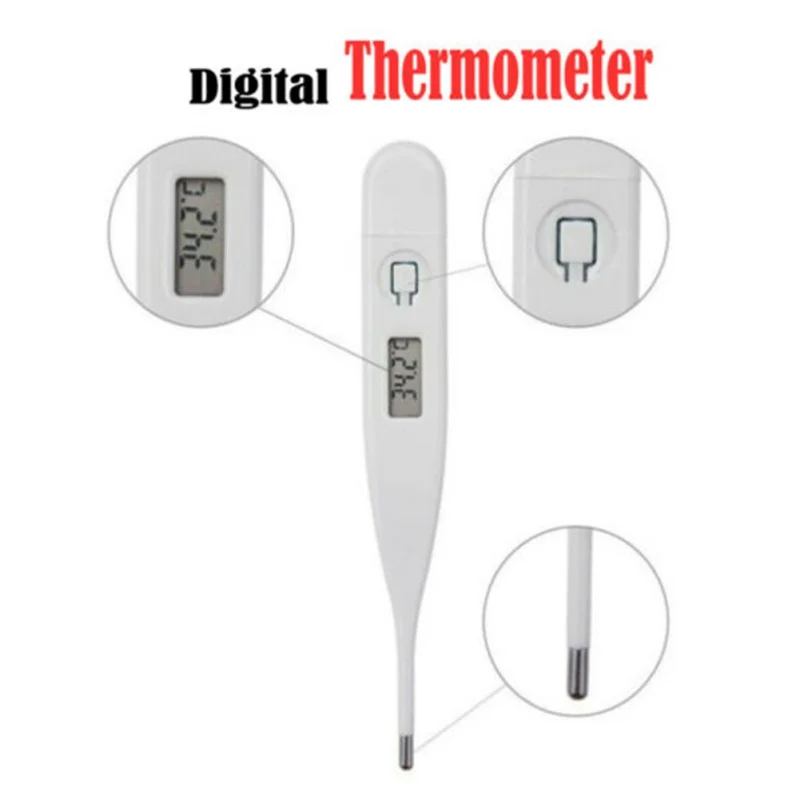 

Infant Baby Child Adult First Aid Medical LCD Digital Thermometer 2020