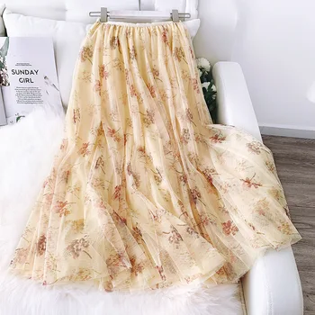 

2020 New Fashion Women Chiffon Skirts Chic Chiffon Skirt Women Summer Fashion Skirt Women Clothing