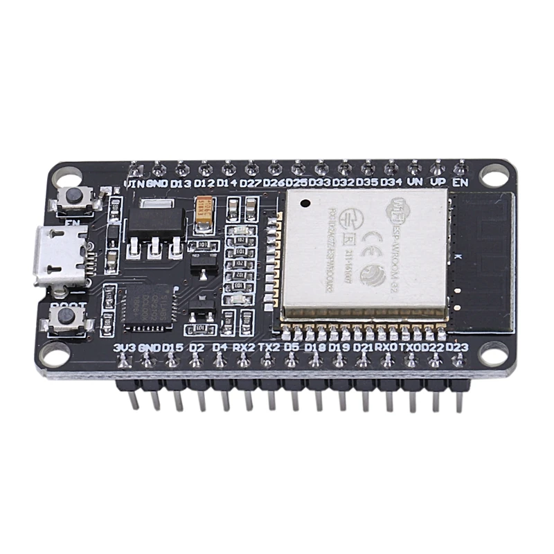 1x Goouuu-esp32 макетная плата беспроводной WiFi+ Bluetooth 2-в-1 двухъядерный Процессор основной плате ESP-32S черный+ желтый