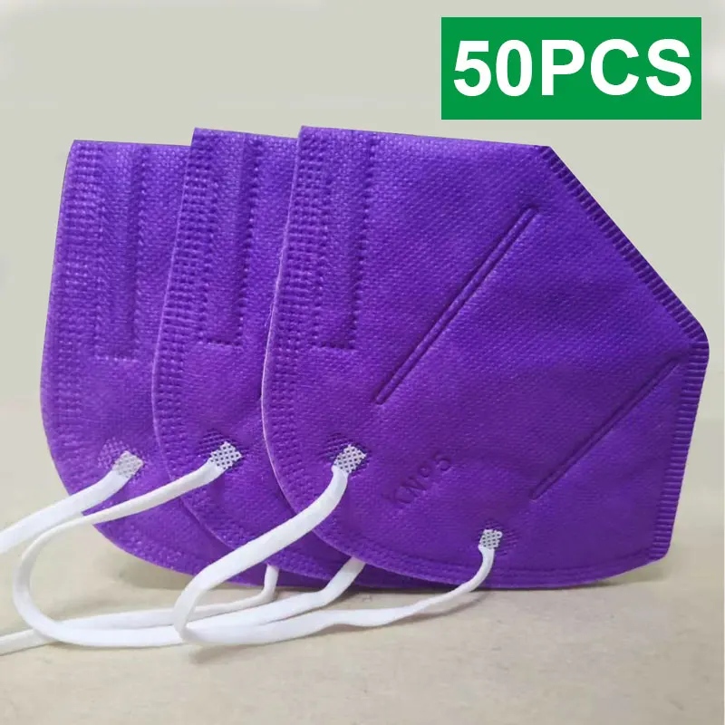 50pcs Purple