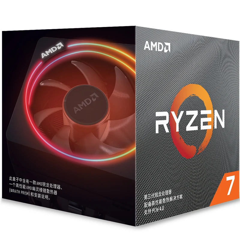 

AMD Ryzen 7 3800X R7 3800X 3.9 GHz Eight-Core Sixteen-Thread CPU Processor 7NM L3=32M 100-000000025 Socket AM4 New and with fan