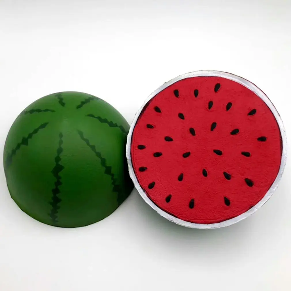 Мини-игрушка из искусственной кожи с искусственным мультяшным фруктом, кукла из искусственной кожи, медленно восстанавливающая декомпрессионную игрушку, мягкая игрушка для украшения торта, образец модели