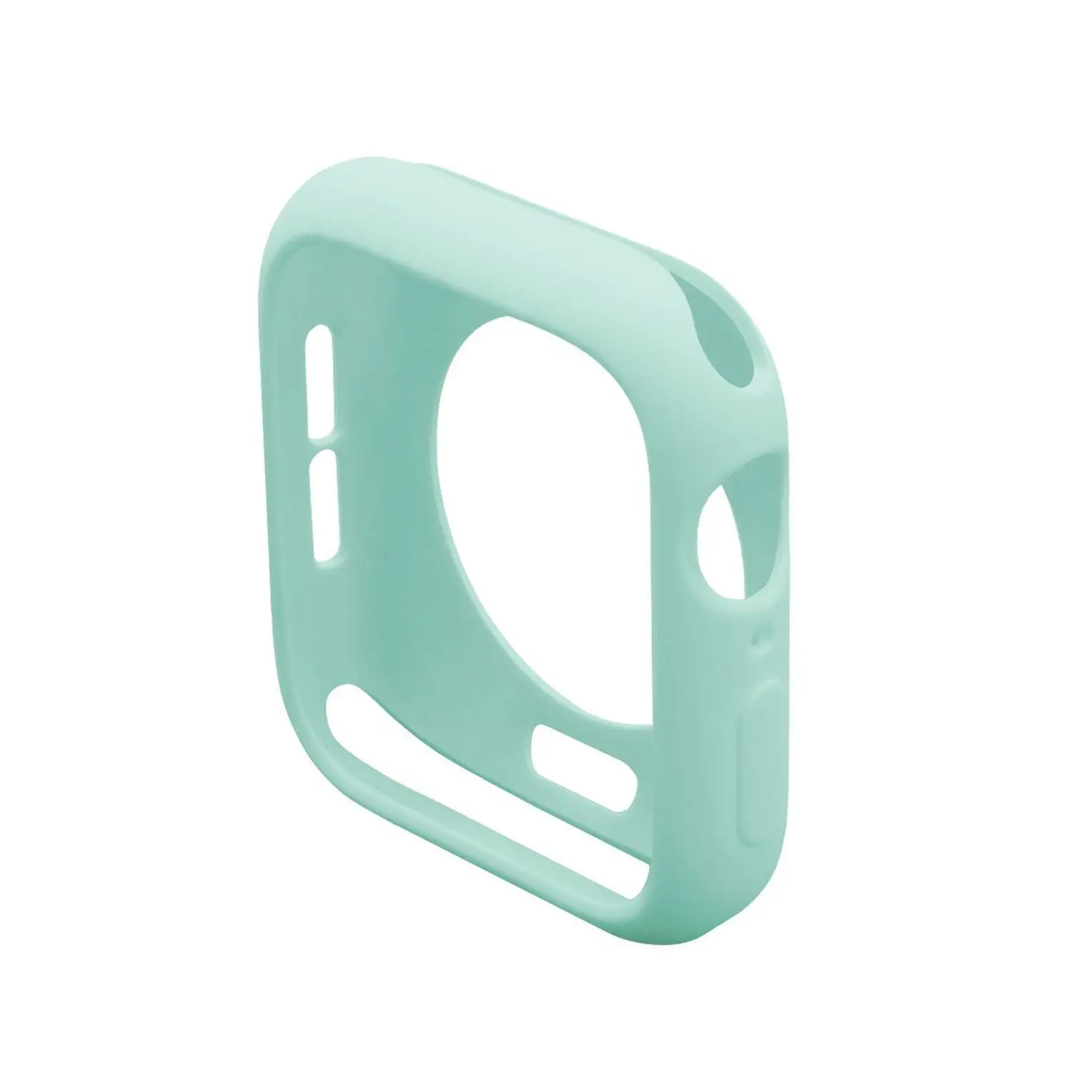 Light Blue 9 цветов Чехол для часов iWatch Series 5 4 Чехол Ударопрочный Мягкий ТПУ силиконовый чехол для Apple Watch 44 мм 40 мм чехол - Цвет: Light Blue