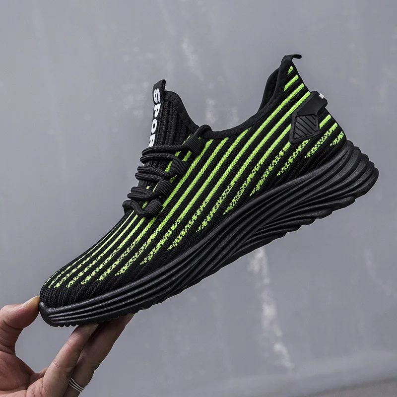 Najtaniej 2020 nowa siatka mężczyźni trampki obuwie lac up mężczyźni buty lekkie wygodne oddychające buty do chodzenia Zapatillas Hombre