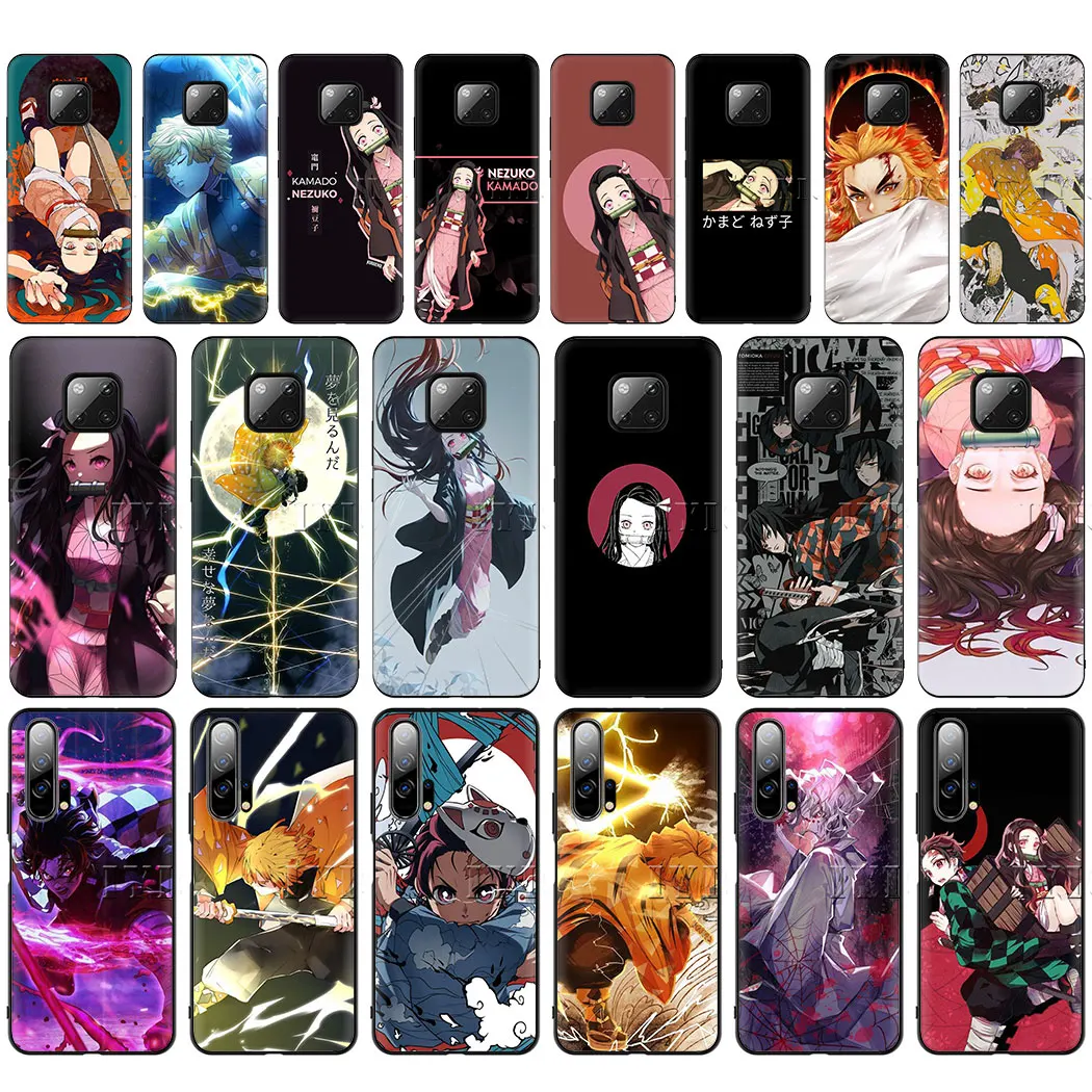 Demon Slayer Kimetsu no Yaiba Мягкий силиконовый чехол для телефона huawei P8 P9 Lite Mini 2015 2017 P10 P20 P30 Pro