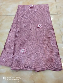 

Onion Latest Nigerian Tulle Lace 2019 French Net Beaded Lace Fabric For Nigerian Wedding Embroidery African Lace Fabric