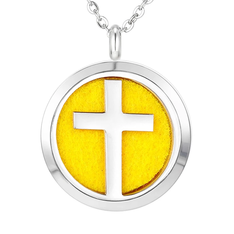 264 Essential Oil Diffuser Locket Pendant Necklace