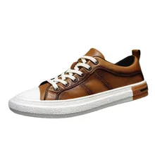 

Vintage Fashion Men Shoes Genuine Leather Sneakers Men Flats Casual Shoes Handmade Men Loafers Soft Moccasins Zapatos Hombre