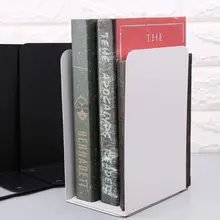 1 пара, металлический органайзер для книг, настольный, офисный, домашний, книжная полка, держатель для хранения, концы для книг L41E