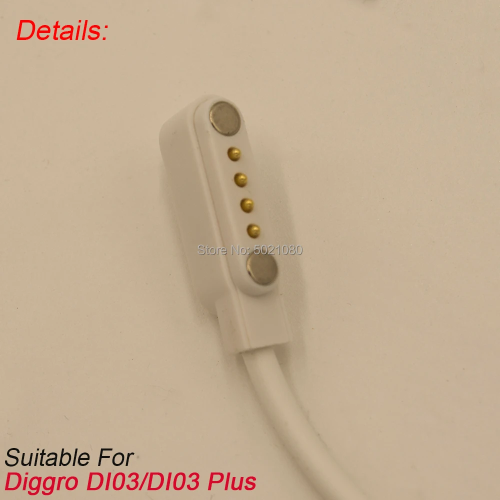 Diggro Di03 Di03 Plus用磁気usb充電ケーブル スマートウォッチ用4ピン磁気usb充電ケーブル Aliexpress Consumer Electronics