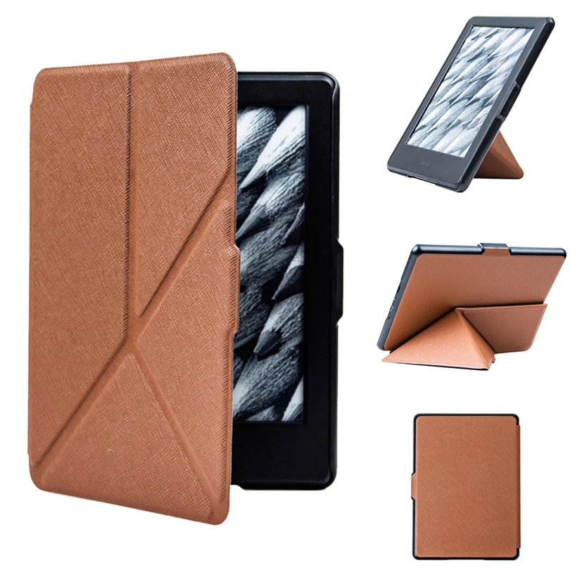 Для Amazon новинка Kindle 8-го поколения 6 дюймов Магнитный чехол в виде ракушки кожаный чехол для Kindle 8 чехол с функцией сна Wake Up funda A40