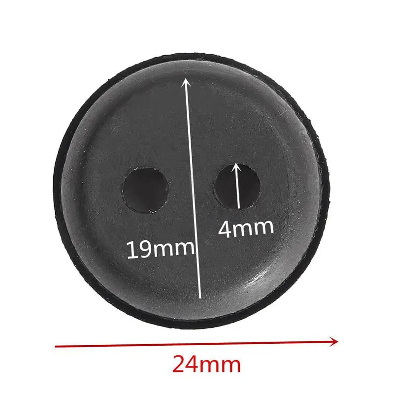 Grass Trimmer Accessory 5pcs 2 Hole Fuel Gas Tank Grommet for Stihl Honda Trimmer Lawn Mower