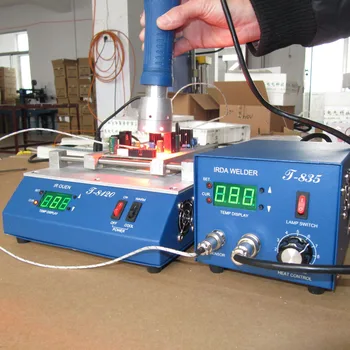 

PUHUI T-8120 SMD Infrared Preheating Station Heating Machine + T835 BGA IRDA Welder Rework Station Of Phones Computers