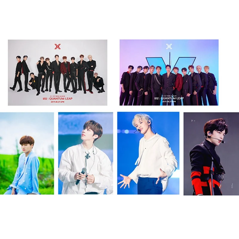 18 шт./компл. Produce101 альбом карты с кристаллами наклейка для студентов автобусная плата, вентиляторы коллекция Фотокарта