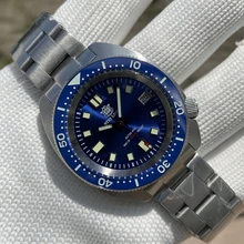 

Dive Watch For Men Ceramic Bezel Thin Abalone Series 20BAR Waterproof STEELDIVE Official SD1977 Fashion Mechanical Wristwatch
