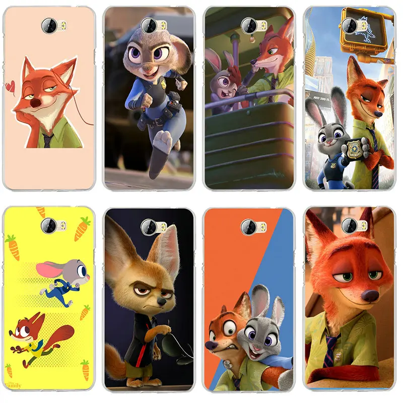 Zootopia Cartoon Soft Silicon for Huawei Nova Honor 2 5 V8 9X V10 G8 G9 GT3 GX8 GR5 P9 P Smart Lite Pro 2017 2019 Phone Case | Мобильные