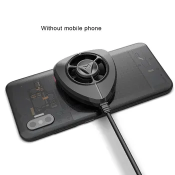 

2020 New Mobile Phone Radiator Cold Wind Handle Fan Dl01 For Pugb Cooler Cooling Fan Sunction Heat Dissipation