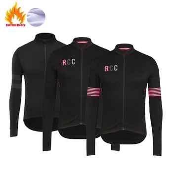 RCC-ropa de Ciclismo profesional para hombre, Jersey térmico y polar largo, Maillot de Ciclismo, Equipacion, abrigo de bicicleta, Raphaing, invierno, 2019