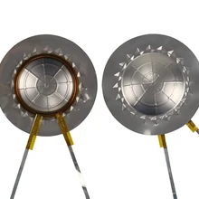 24,8 мм твитер звуковая катушка 8ohm титановая пленка 25 ядро круглая медная катушка с плоским проводом тройные Запчасти 2 шт