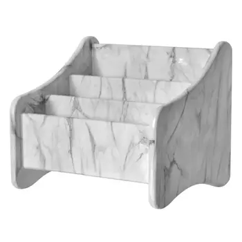 

Marble Jewelry Storage Box Cosmetic Classifier Organizer Case Pen Container Gift XXUC