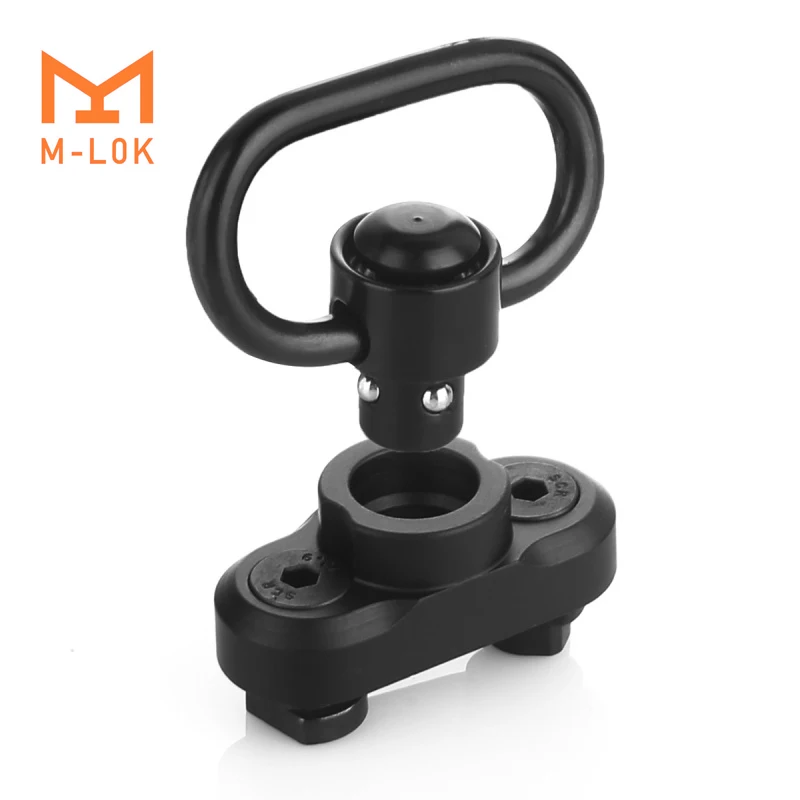 Stud-Mount-Adapter Swivel Hunting-Gun-Accessories Mlok Rail Qd-Sling M-Lok Quick-Release