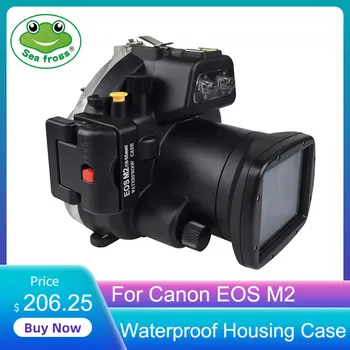 

For Canon EOS M2 Digital Camera Diving Case Underwater Waterproof Housing Case Transparent Waterproof Cover