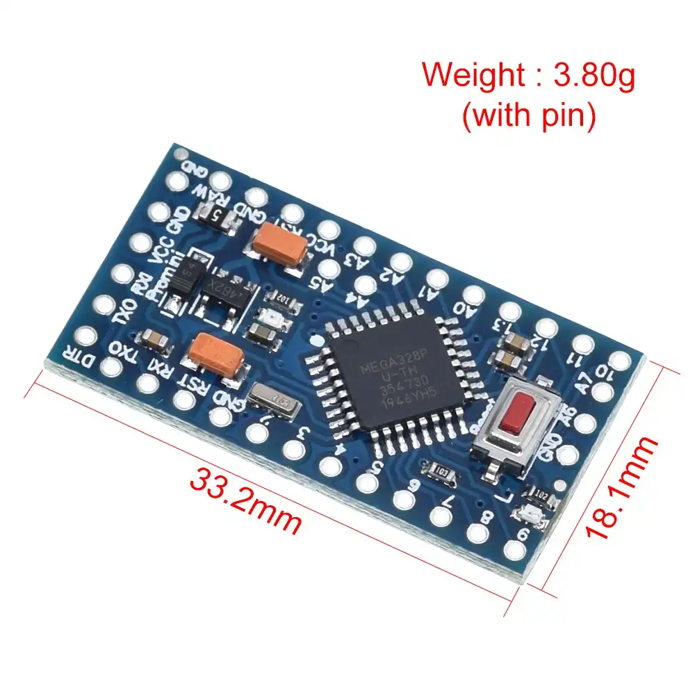 Pro mini Atmega328P Mini 328 ATMEGA328 3 В 8 МГц 5 16 Ch340g CP2102 FT232RL драйвер для Arduino совместимый с