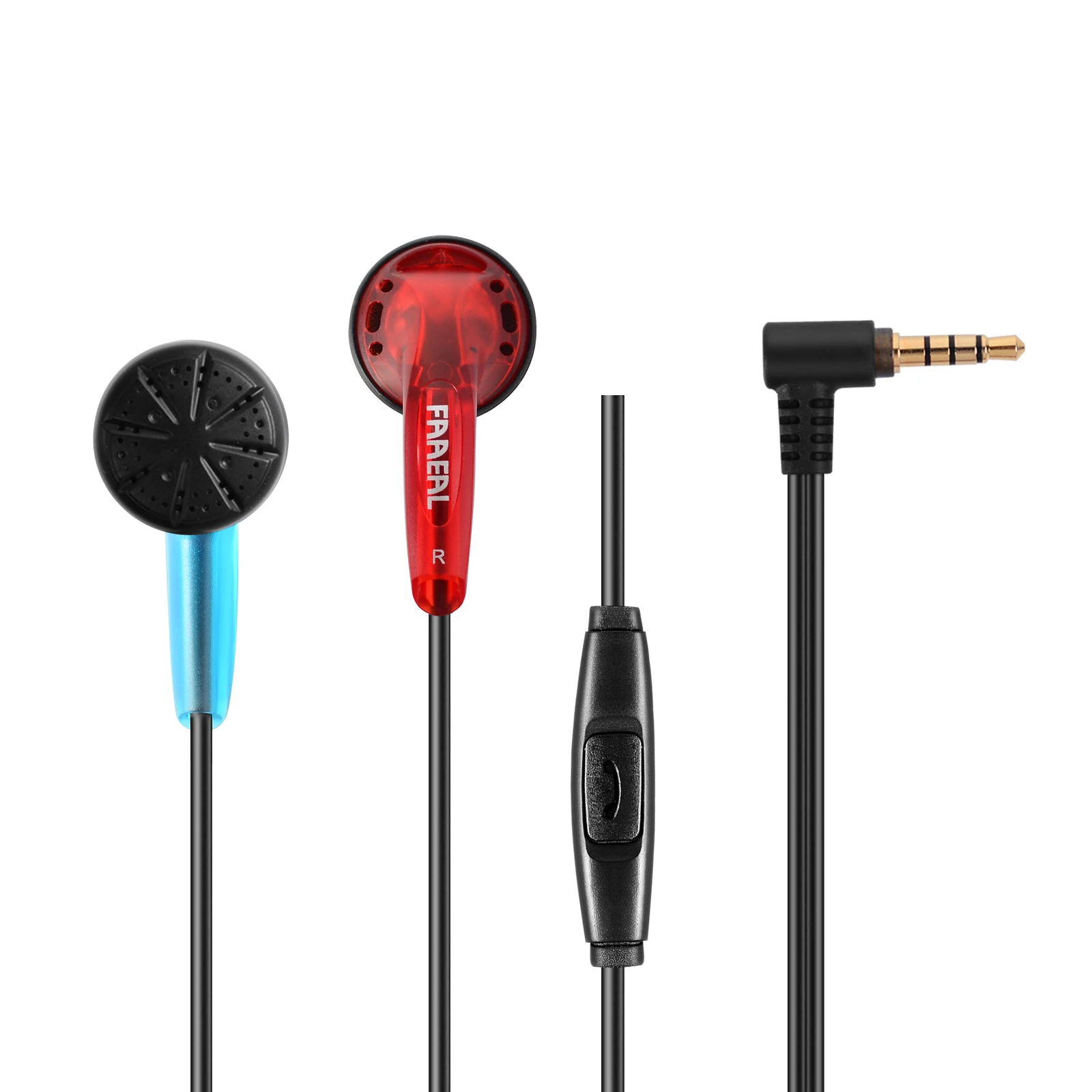 Наушники-вкладыши FAAEAL Iris Hi-Fi наушники с плоской головкой 32 Ом 3 5 мм проводные для