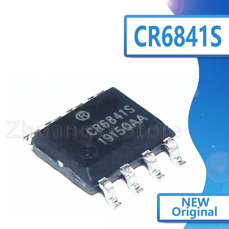 10 шт./лот новый оригинальный CR6841 CR6841S патч SOP8 вторичный боковой ШИМ-контроллер |