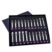 HTHL-22Pcs наконечники из нержавеющей стали комплект насадок наконечники микс Набор для иглы аксессуары