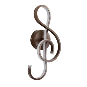 

LED Note Wall Lamp Nordic Style Bedroom LED Wall Lamp Living Room Wall Lamp Indoor Light White Light Promotion