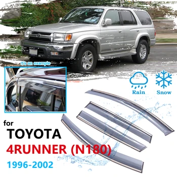 

Car Window Accessories for Toyota 4Runner Hilux Surf SW4 1996~2002 N180 Rain Guard Deflector Visor Awnings Shelters 1997 1998