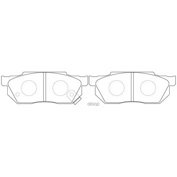 Колодки Тормозные Дисковые FIT арт. FP0256