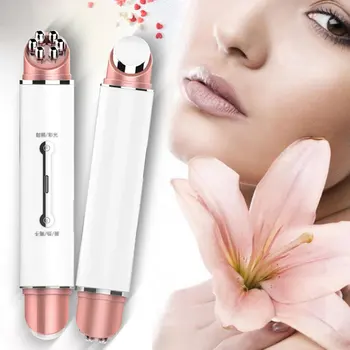 

Double head Electric Eye Massager Pen Anti Aging Wrinkle Facial Care Tool Negative Ion Deep Vibration Eye Care Machine