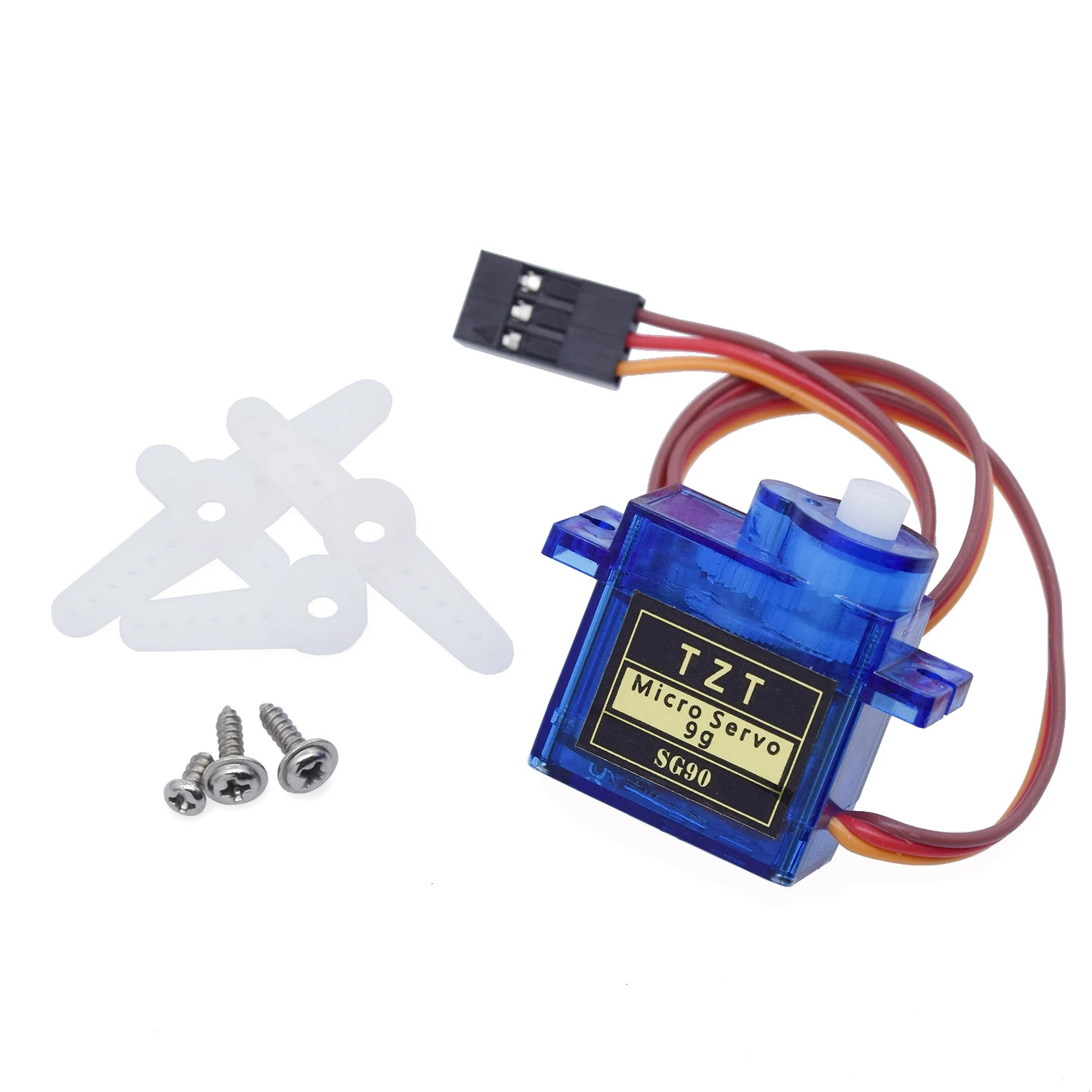 TZT официальная умная электроника Rc Мини Микро 9g 1,6 кг сервопривод SG90 Для RC 250 450 Вертолет самолет автомобиль лодка для Arduino DIY