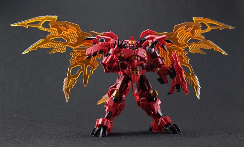 NEWTransformers iron factory red dragon IF EX-42 Heatdeath inverse scale