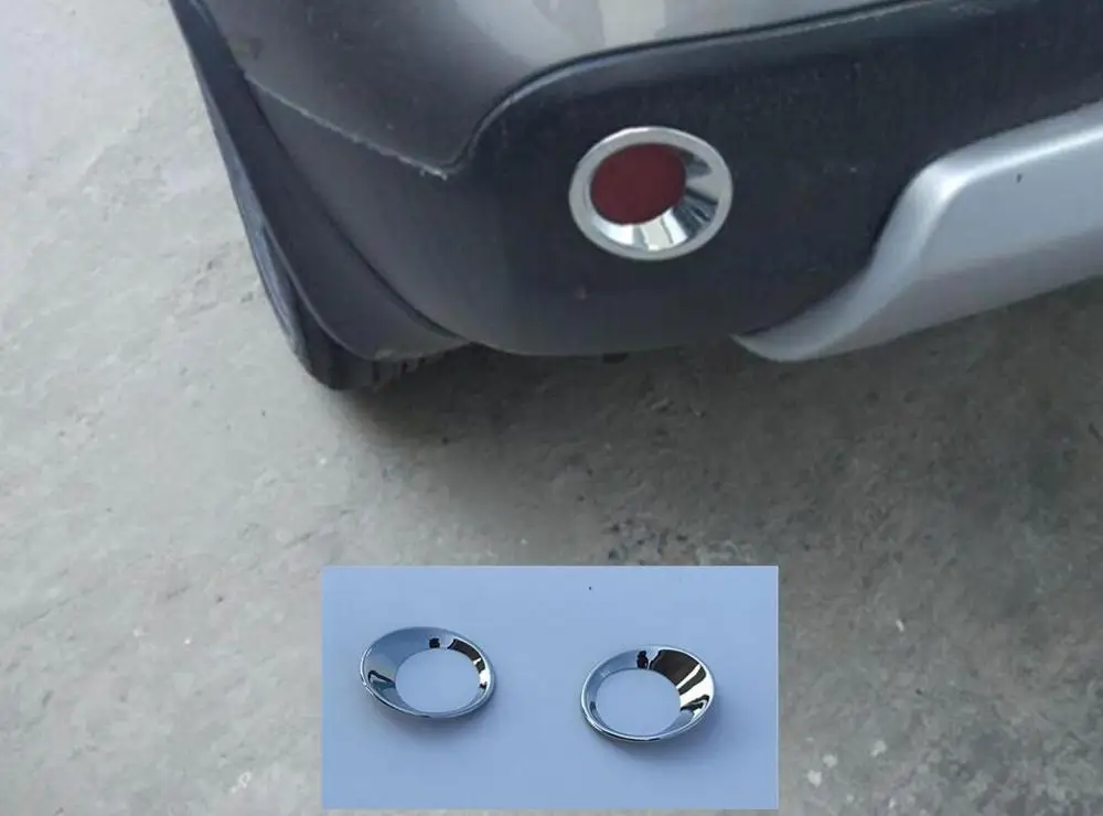 Хромированный задний противотуманный фонарь для Nissan qashqai j10 2013 2012 2011 2010 2008
