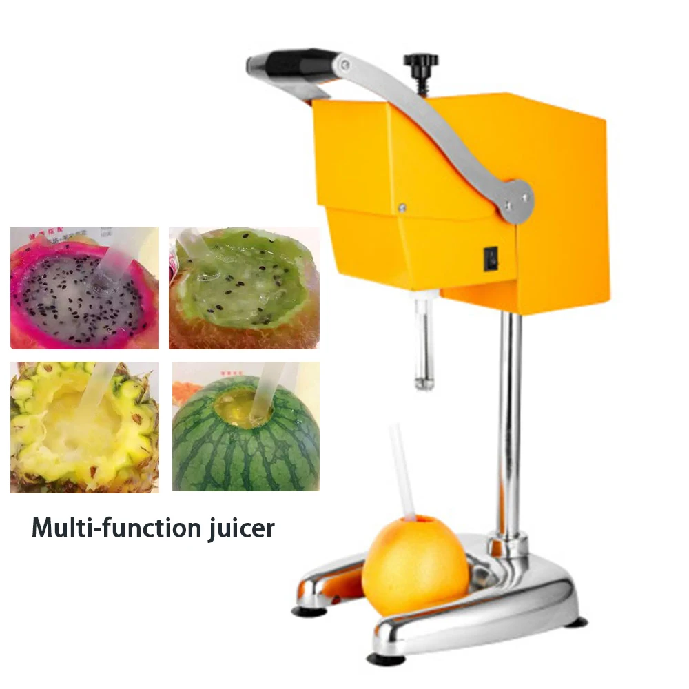

Citrus Juicer Machines Commercial Freshly Squeezed Manual Fruit Juice Machine Multi-function Juicer for Watermelon Papaya